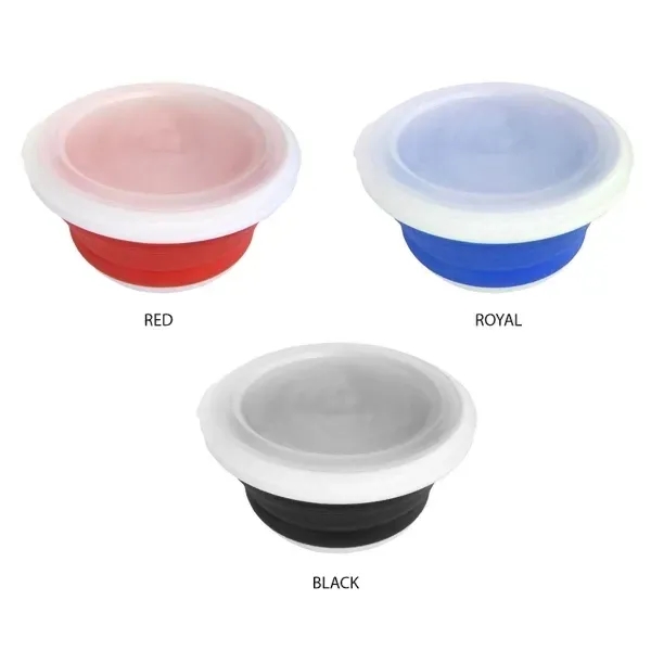 Item #603-0250 Collapsible Bowl w/ Lid