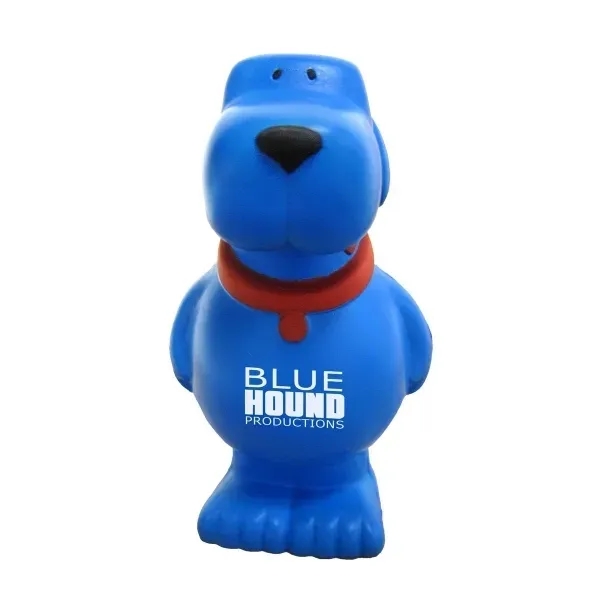 Dog-shaped polyurethane stress reliever that measures 2" x 1 3/4" x... from ASI 54040 Fey Promo