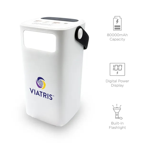 This ultra high capacity power bank is designed for travelers who... from ASI 91435 Tomax USA