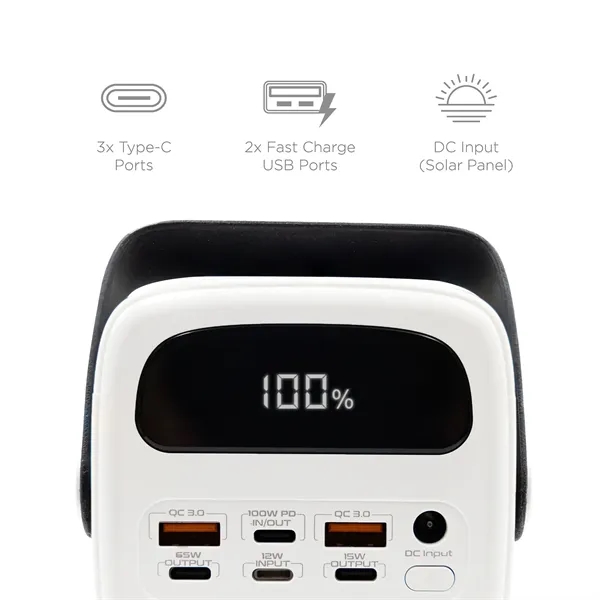 This ultra high capacity power bank is designed for travelers who... from ASI 91435 Tomax USA