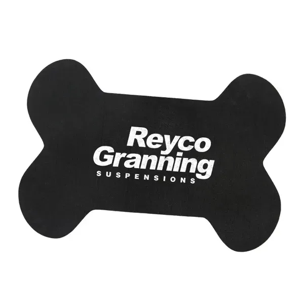 Item #607-6416 Bone Shaped Recycled Tire Pet Mat
