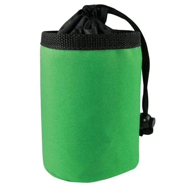 Polyester drawstring pet treat bag measuring 3.5" x 4.5" with a... from ASI 54040 Fey Promo