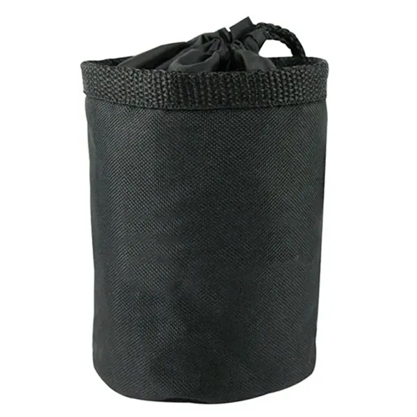 Polyester drawstring pet treat bag measuring 3.5" x 4.5" with a... from ASI 54040 Fey Promo