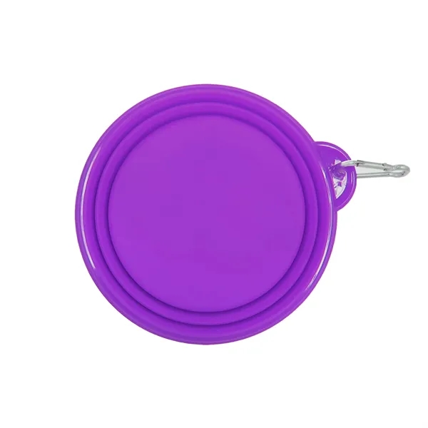 Collapsible bowl with 32 oz. capacity and clip on carabiner that's... from ASI 54040 Fey Promo