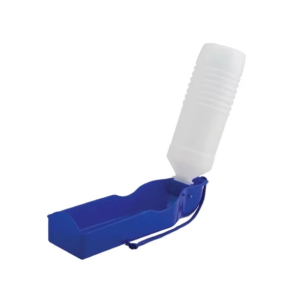 BPA-Free handy, portable travel pet water bowl--holds 500 ml; 1-color screen... from ASI 54040 Fey Promo