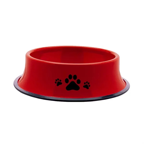Item #608-2042 9" Stainless Steel Pet Bowl