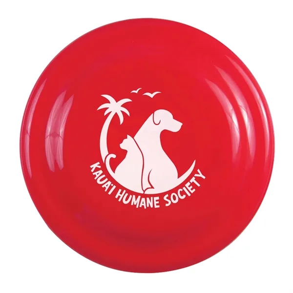 Flying disc molded in dog-friendly co-polymer polypropylene that measures 7" x... from ASI 54040 Fey Promo