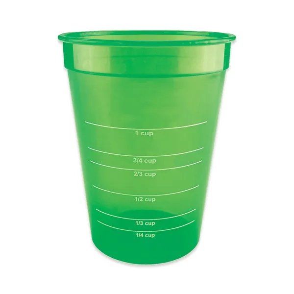 12 oz. measuring cup. FDA compliant--safe for food contact; 1-color screen... from ASI 54040 Fey Promo