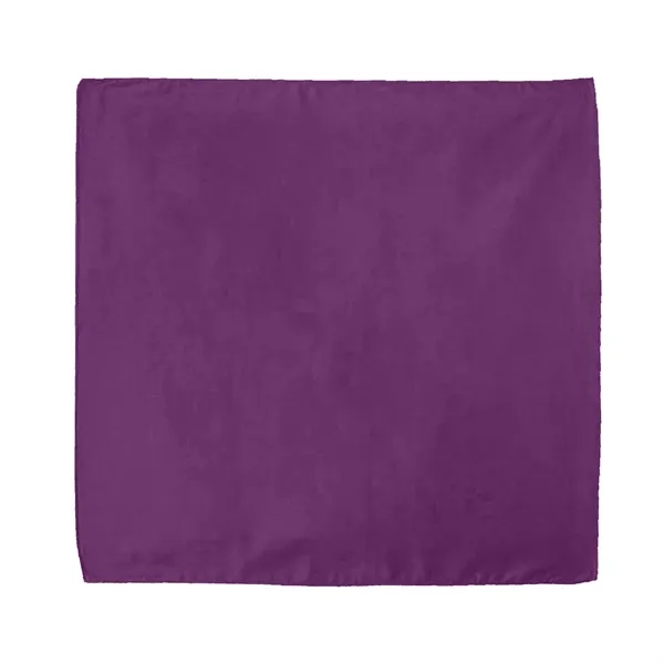 100% cotton, square bandanna w/ 1-color imprint. Measures 22" x 22",... from ASI 54040 Fey Promo