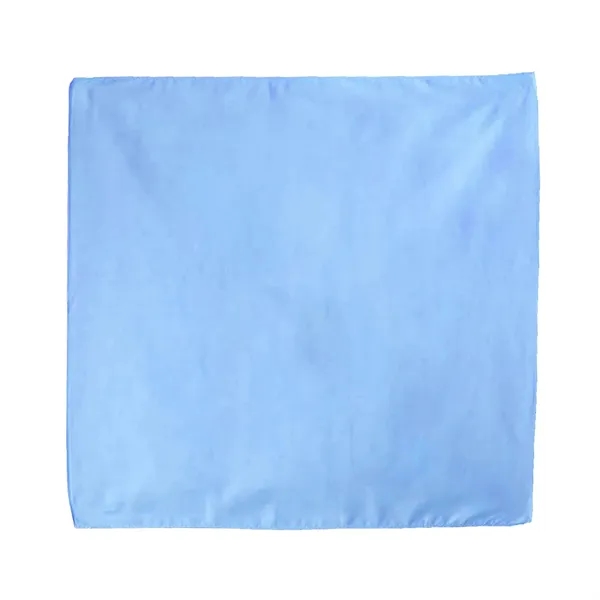 100% cotton, square bandanna w/ 1-color imprint. Measures 22" x 22",... from ASI 54040 Fey Promo