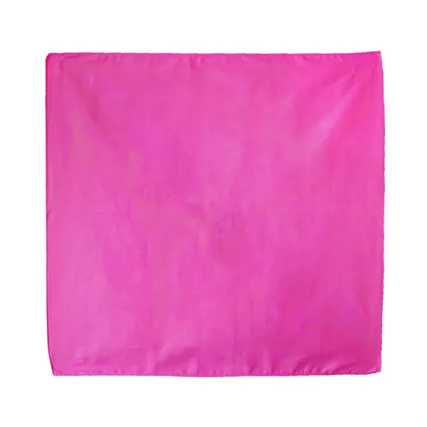 100% cotton, square bandanna w/ 1-color imprint. Measures 22" x 22",... from ASI 54040 Fey Promo