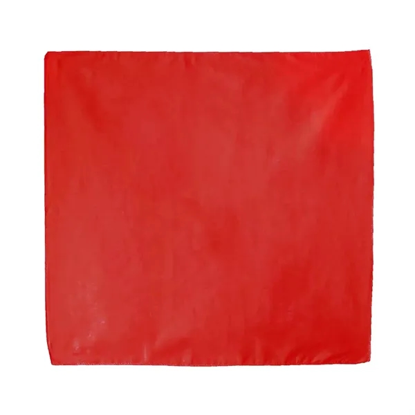 100% cotton, square bandanna w/ 1-color imprint. Measures 22" x 22",... from ASI 54040 Fey Promo