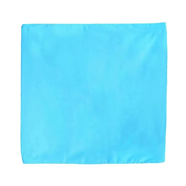 100% cotton, square bandanna w/ 1-color imprint. Measures 22" x 22",... from ASI 54040 Fey Promo