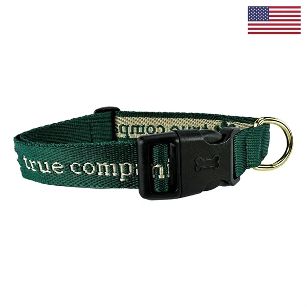Upgrade your pet's style with our 1" Woven Pet Collar. Customizable... from ASI 54040 Fey Promo