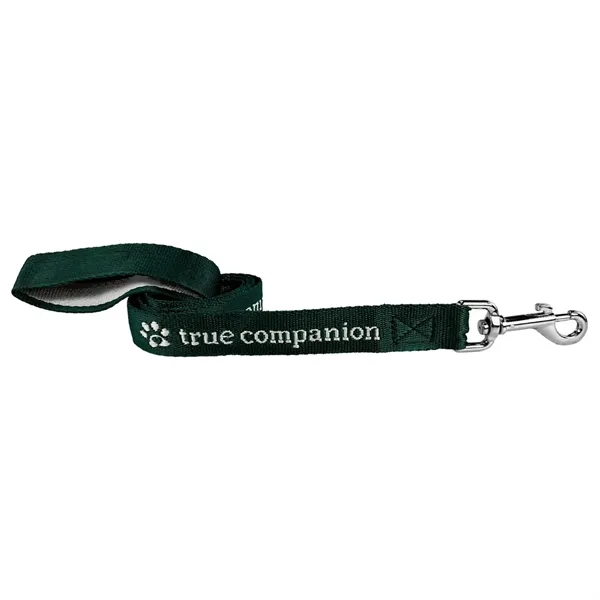 1" woven pet leash with a 1-color imprint and sturdy snap-clip... from ASI 54040 Fey Promo