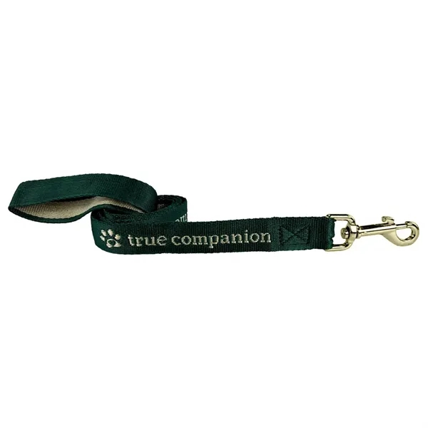 1" woven pet leash with a 1-color imprint and sturdy snap-clip... from ASI 54040 Fey Promo