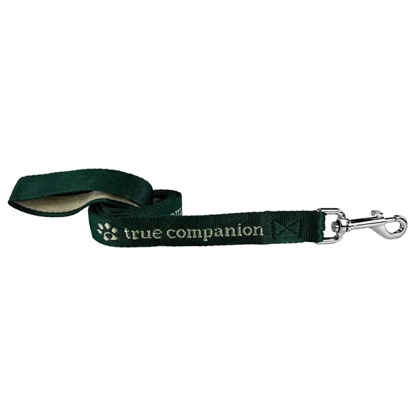 1" woven pet leash with a 1-color imprint and sturdy snap-clip... from ASI 54040 Fey Promo