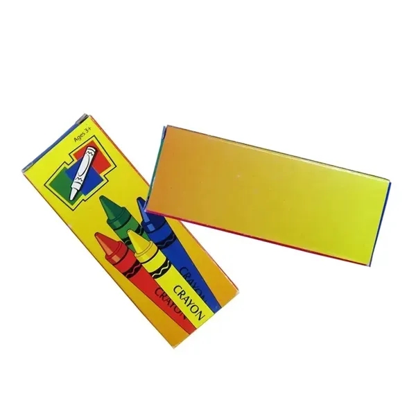 Item #612-4440 Crayon Box 4-Pack - Imprinted