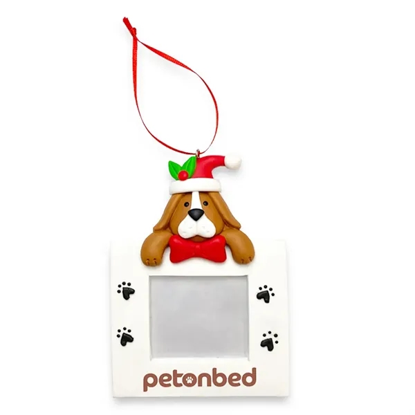 Item #ORN005 Dog Picture Frame Ornament