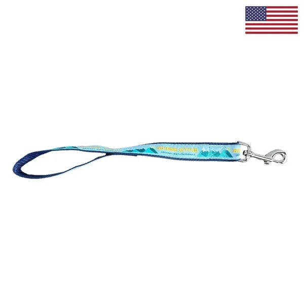 1" width woven traffic leash made in the USA with sturdy... from ASI 54040 Fey Promo
