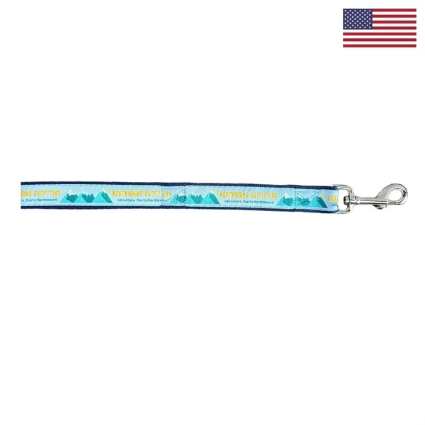 1" width woven traffic leash made in the USA with sturdy... from ASI 54040 Fey Promo