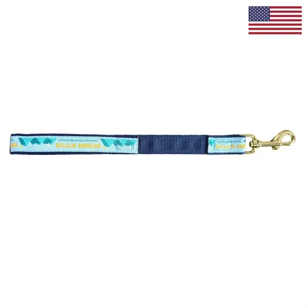 1" width woven traffic leash made in the USA with sturdy... from ASI 54040 Fey Promo