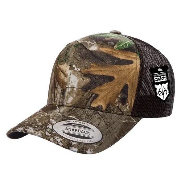 Realtree camo trucker cap with mid profile and snapback-perfect for custom... from ASI 72657 Active Life Promo / Active Life