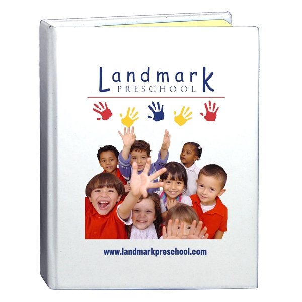 3 1/4" x 4 1/8" 80 sheet notebook with 25 sticky... from ASI 62660 Innovation Line