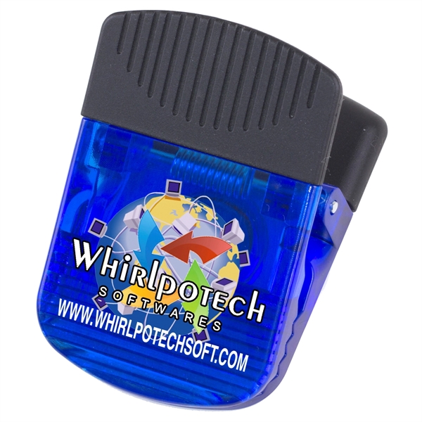 Magnetic clip with rubber handle, comfortable grip and large imprint area.... from ASI 62660 Innovation Line