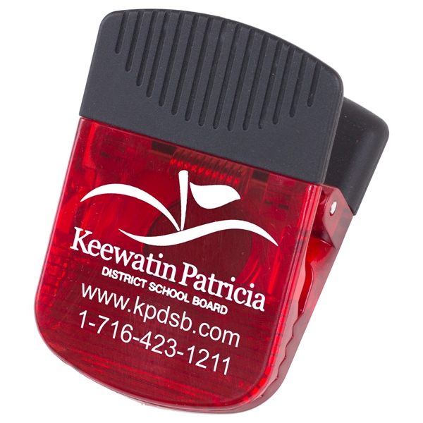 Magnetic clip with rubber handle, comfortable grip and large imprint area.... from ASI 62660 Innovation Line