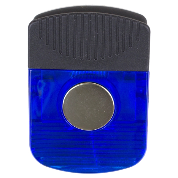 Magnetic clip with rubber handle, comfortable grip and large imprint area.... from ASI 62660 Innovation Line