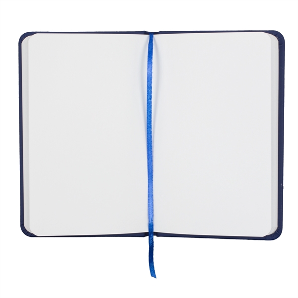 80-page unlined notebook with matching color bookmark and closure strap.... from ASI 62660 Innovation Line
