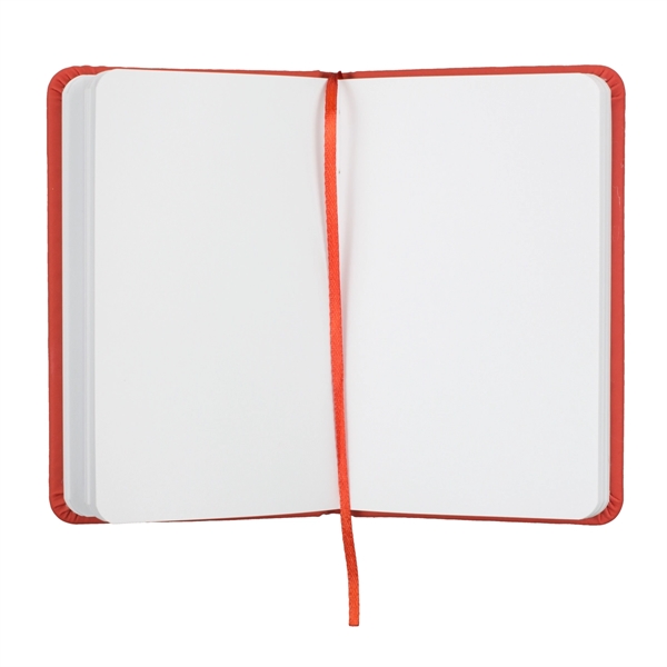80-page unlined notebook with matching color bookmark and closure strap.... from ASI 62660 Innovation Line