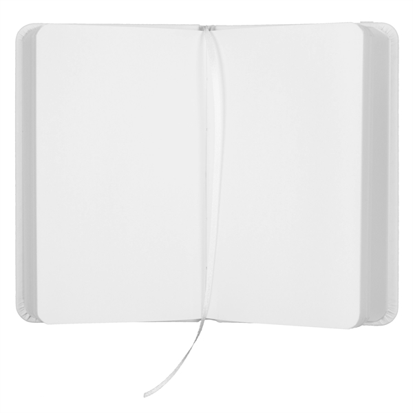 80-page unlined notebook with matching color bookmark and closure strap.... from ASI 62660 Innovation Line