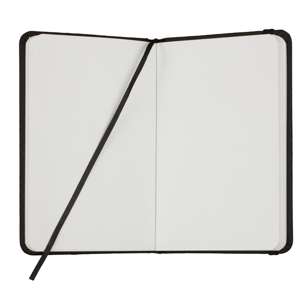 80-page unlined notebook with matching color bookmark and closure strap.... from ASI 62660 Innovation Line