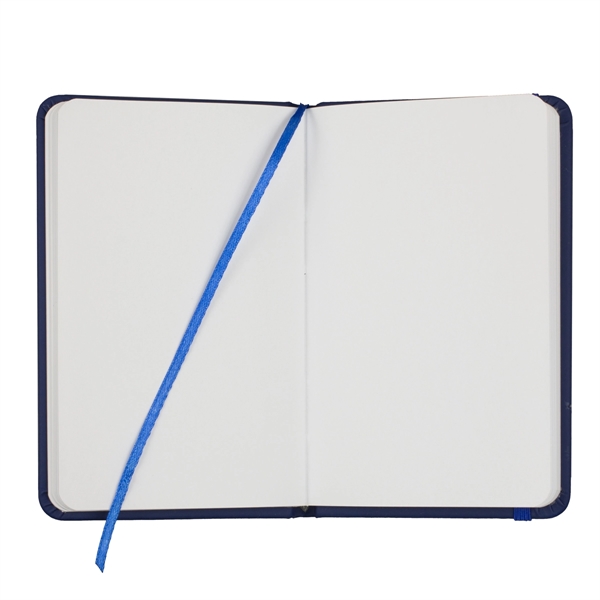 80-page unlined notebook with matching color bookmark and closure strap.... from ASI 62660 Innovation Line