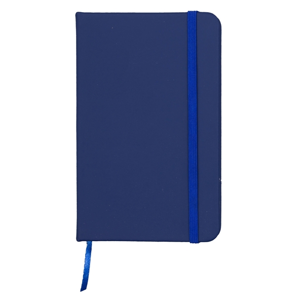 80-page unlined notebook with matching color bookmark and closure strap.... from ASI 62660 Innovation Line