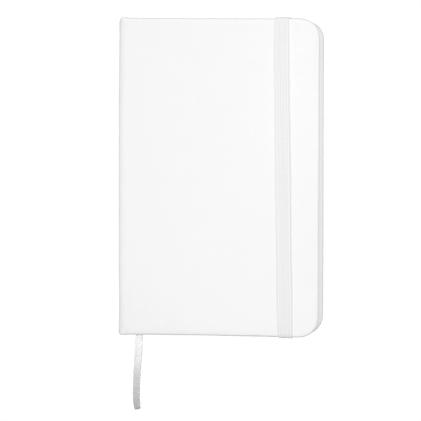80-page unlined notebook with matching color bookmark and closure strap.... from ASI 62660 Innovation Line