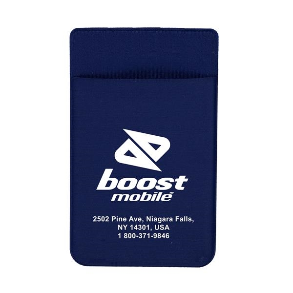 2 1/4 " x 3 1/2" Alpe flexible polyester cellphone wallet... from ASI 62660 Innovation Line