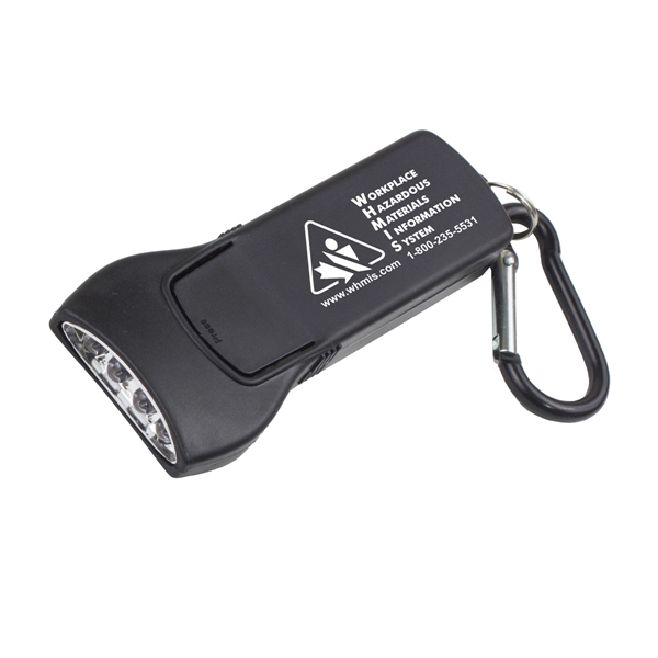4 LED flashlight / keyholder with carabiner.... from ASI 62660 Innovation Line