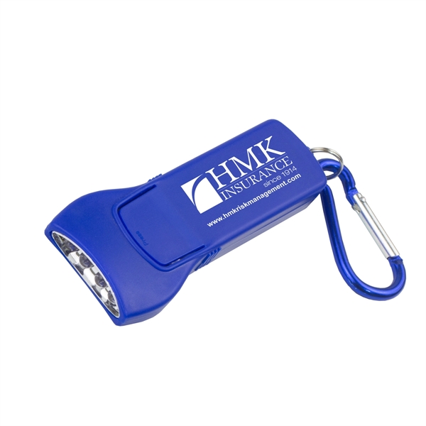 4 LED flashlight / keyholder with carabiner.... from ASI 62660 Innovation Line