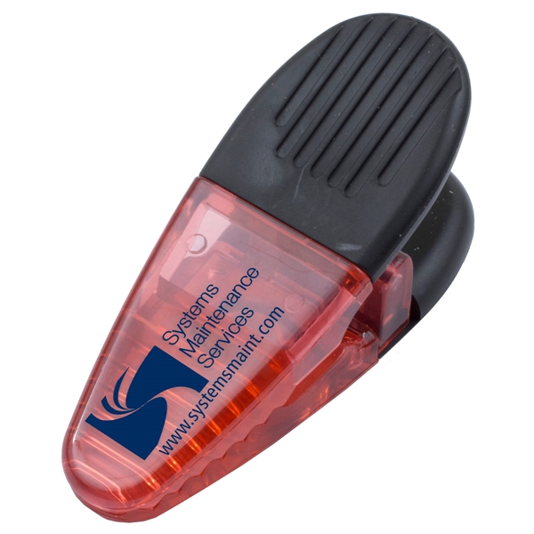 Magnetic clip with large rubber handle and large customization area.... from ASI 62660 Innovation Line