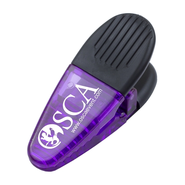 Magnetic clip with large rubber handle and large customization area.... from ASI 62660 Innovation Line