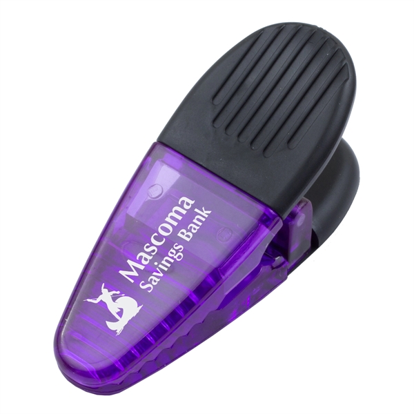 Magnetic clip with large rubber handle and large customization area.... from ASI 62660 Innovation Line