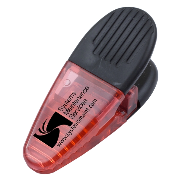 Magnetic clip with large rubber handle and large customization area.... from ASI 62660 Innovation Line