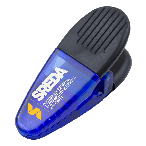 Magnetic clip with large rubber handle and large customization area.... from ASI 62660 Innovation Line