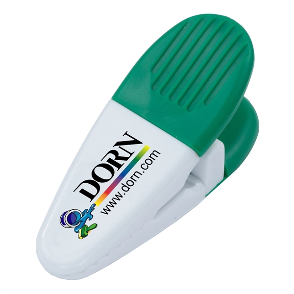 Magnetic clip with large rubber handle and large customization area.... from ASI 62660 Innovation Line