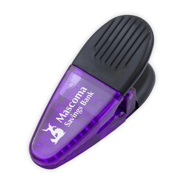 Magnetic clip with large rubber handle and large customization area.... from ASI 62660 Innovation Line