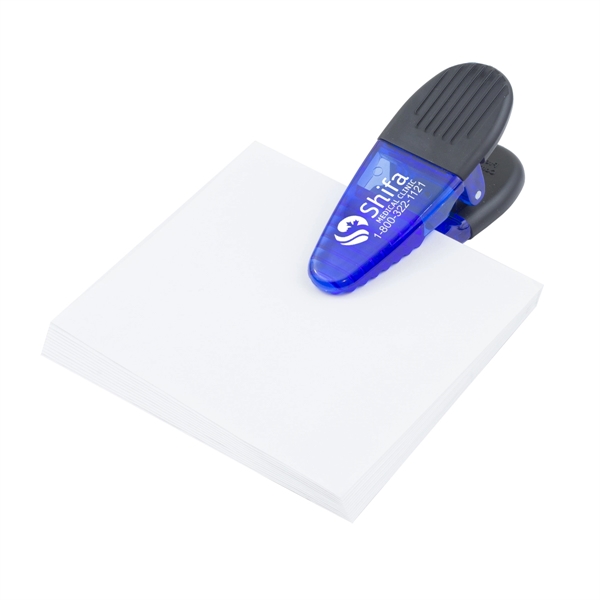 Magnetic clip with large rubber handle and large customization area.... from ASI 62660 Innovation Line