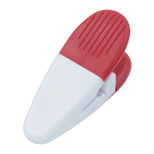 Magnetic clip with large rubber handle and large customization area.... from ASI 62660 Innovation Line